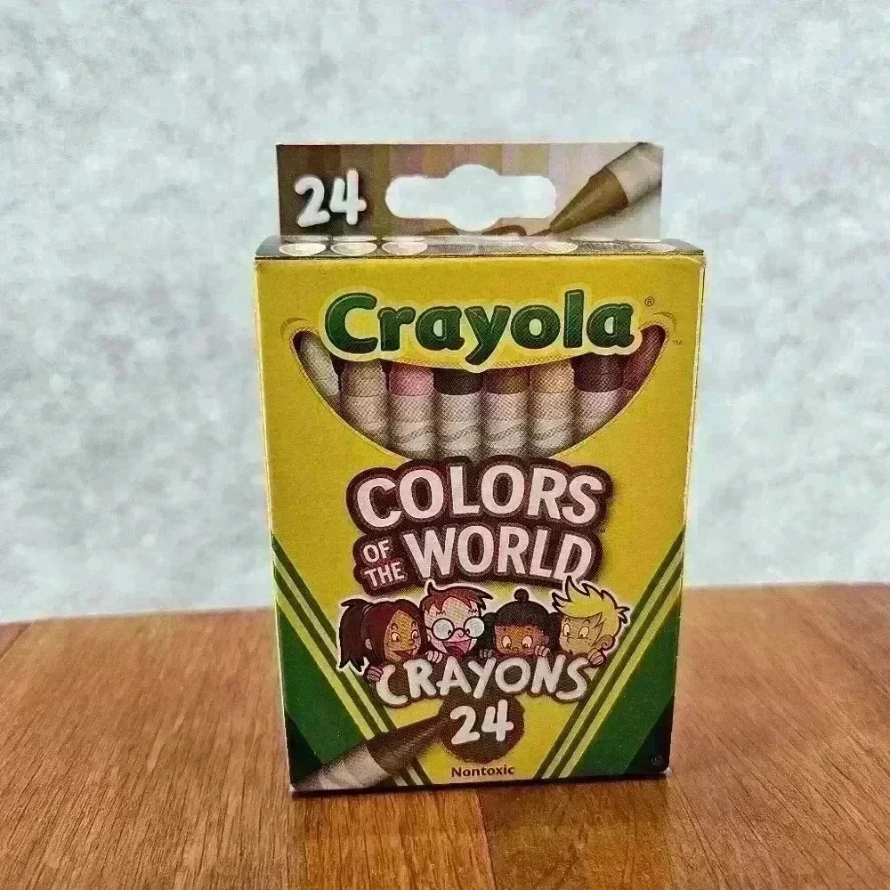 Crayola Colors‎ of the World Multicultural Crayons - 24 Count NIB